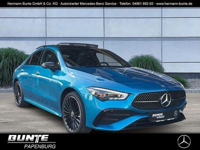 Usata Mercedes CLA250e AMG Line Premium Plus 163 CV (119 kW) 2025 Blu Berlina