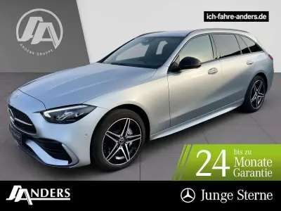 Brugt Mercedes C300e AMG 197 HK (144 kW) 2025 Sølv Stationcar