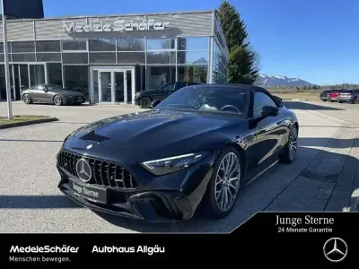 Używany Mercedes SL55 AMG Premium Plus 476 KM (350 kW) 2024 Czarny Kabriolet