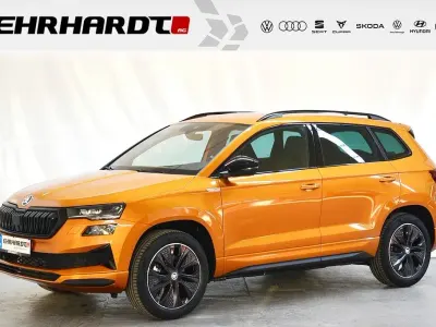 Brugt Skoda Karoq SportLine 190 HK (139 kW) 2024 Orange SUV