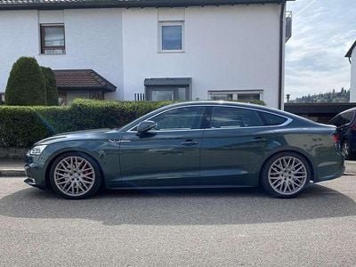 Second-hand Audi A5 Sportback Design 250 CP (183 kW) 2017 Verde Hatchback