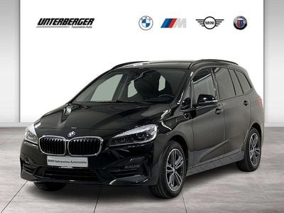 Gebraucht BMW 218 Gran Tourer Sport Line 150 PS (110 kW) 2023 Schwarz Van / Kleinbus