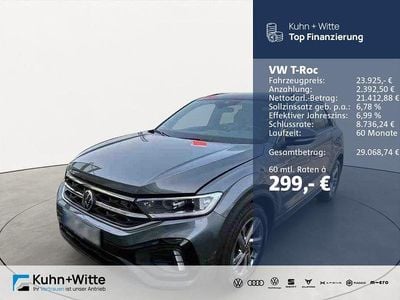 Second-hand VW T-Roc R-line 110 CP (80 kW) 2024 Gri SUV