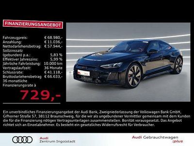 Gebraucht Audi RS e-tron GT Ambiente 439 kW (598 PS) 2022 Schwarz Limousine