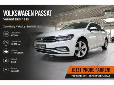 Gebraucht VW Passat Business 200 PS (147 kW) 2022 Weiß Kombi