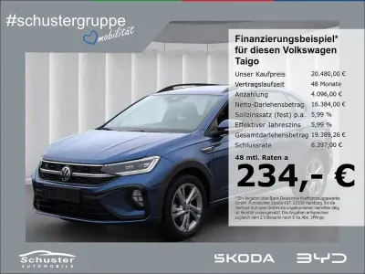 Gebraucht VW Taigo R-line 110 PS (80 kW) 2024 Blau SUV