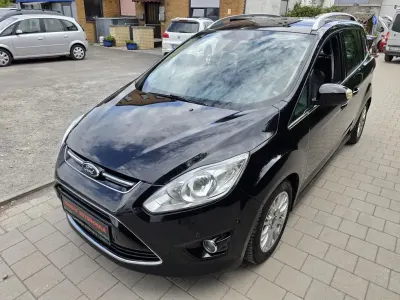 Gebraucht Ford Grand C-Max Titanium 125 PS (91 kW) 2010 Schwarz Van / Kleinbus