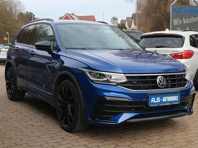 Usata VW Tiguan R-line 150 CV (110 kW) 2021 Blu SUV