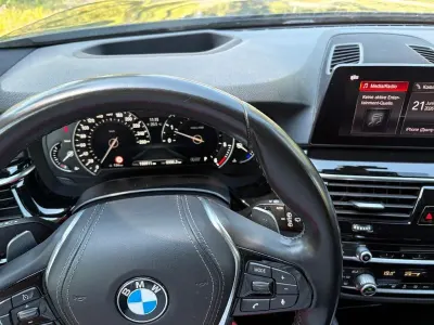 Gebraucht BMW 520 Gran Turismo Sport Line 190 PS (139 kW) 2019 Schwarz Coupé