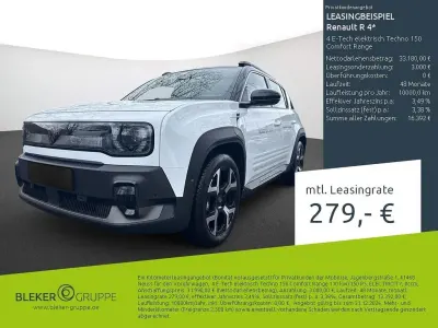 Brugt Renault 4 E-Tech Komfort 110 kW (150 HK) 2025 Hvid SUV