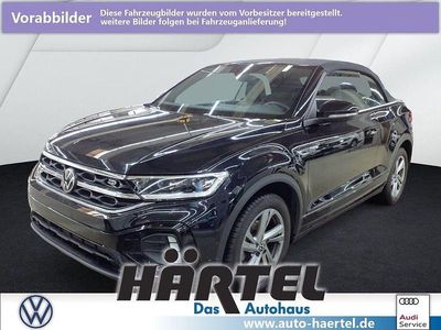 Gebraucht VW T-Roc Cabriolet R-line 150 PS (110 kW) 2025 Deep black perleffekt, pearl effect Cabrio