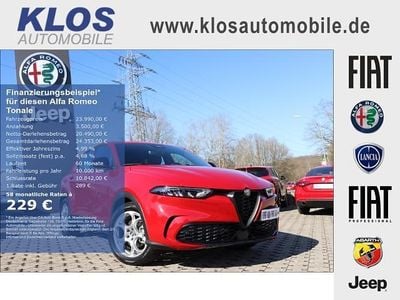 Rot Gebraucht 2023 Alfa Romeo Tonale Sprint SUV | 23.990 € (Superpreis)