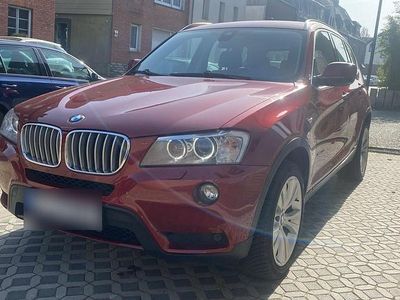Begagnad BMW X3 258 HK (189 kW) 2013 Röd SUV