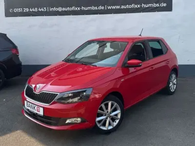 Gebraucht Skoda Fabia Clever 95 PS (69 kW) 2018 Rot Limousine