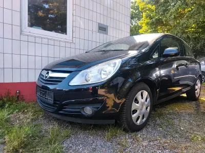 Gebraucht Opel Corsa 80 PS (58 kW) 2009 Schwarz Kleinwagen