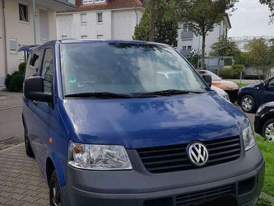 gebraucht VW Shuttle T5Transporter mit selbsteingebauter Liegefläche