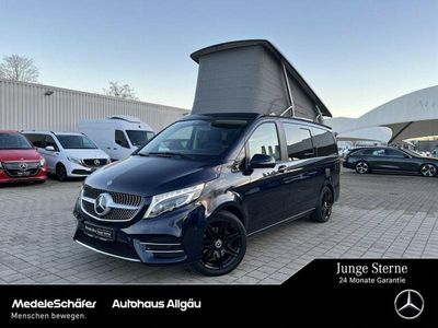 Cavansitblau (metallic) Gebraucht 2020 Mercedes V300 Marco Polo Van / Kleinbus | 63.849 € (Etwas zu teuer)