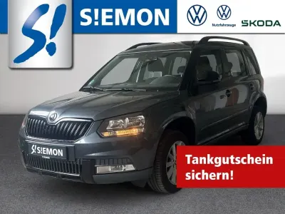 Brugt Skoda Yeti GreenLine 105 HK (77 kW) 2015 Sort SUV