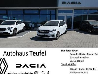 Nuova Dacia Sandero Journey 101 CV (74 kW) 2026 Bianco Berlina