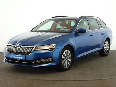 Gebraucht Skoda Superb Ambition 218 PS (160 kW) 2022 Raceblau metallic Kombi