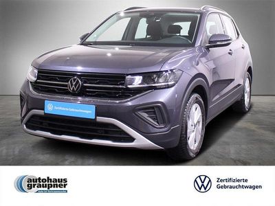Gebraucht VW T-Cross Life 95 PS (69 kW) 2024 Grau / rauchgrau (metallic) SUV