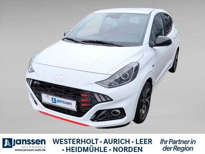 Neu Hyundai i10 N Line 89 PS (65 kW) 2025 Atlas white Kleinwagen