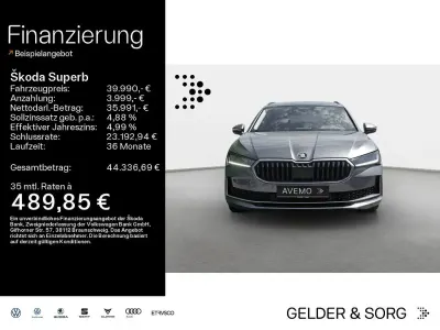 Gebraucht Skoda Superb Selection 193 PS (141 kW) 2024 Graphitegrau metallic Kombi