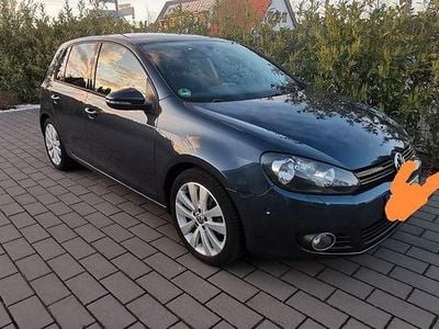Gebraucht VW Golf VI Team 122 PS (89 kW) 2010 Blau Kleinwagen