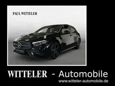 Gebraucht Mercedes A200 AMG line 163 PS (119 kW) 2024 Kosmosschwarz Limousine