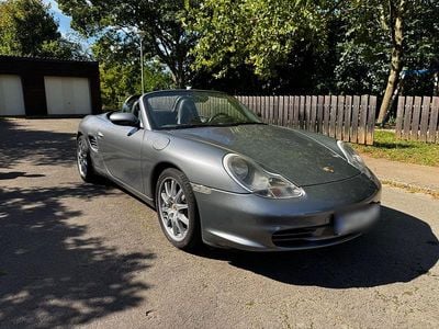Second-hand Porsche Boxster 228 CP (167 kW) 2002 Gri Cabrio