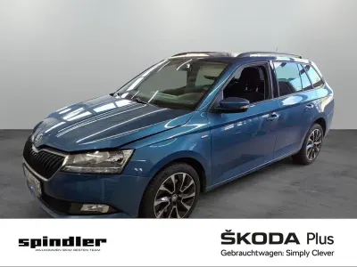 Używany Skoda Fabia Drive 110 KM (80 kW) 2021 Niebieski Hatchback