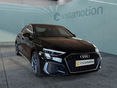Schwarz Gebraucht 2020 Audi A3 S-Line Limousine | 27.720 € (Teuer)