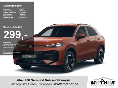 Neu VW T-Roc R-line 150 PS (110 kW) 2026 Rot SUV