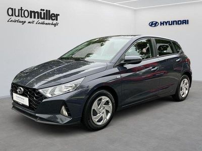 Gebraucht Hyundai i20 Select 101 PS (74 kW) 2021 Grau aurora grey / met Kleinwagen