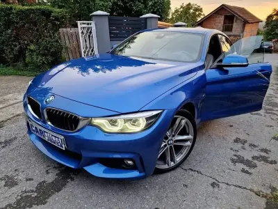 Gebraucht BMW 420 Sport Line 190 PS (139 kW) 2017 Blau Coupé