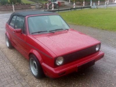 Gebraucht VW Golf Cabriolet 1990 Rot Cabrio