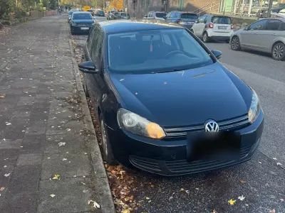 Gebraucht VW Golf VI 80 PS (58 kW) 2009 Schwarz Kleinwagen