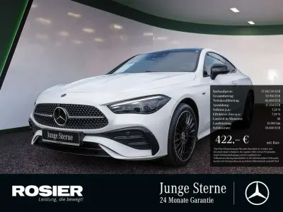 Brugt Mercedes CLE300 Premium Plus 204 HK (150 kW) 2025 Hvid Coupe