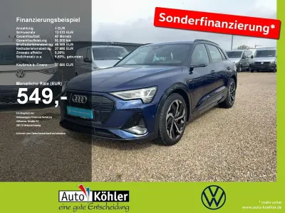 Gebraucht Audi e-tron S-Line 300 kW (408 PS) 2023 Navarrablau SUV