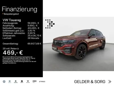 Brugt VW Touareg R-line 286 HK (210 kW) 2021 Rød SUV