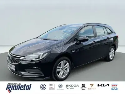 Gebraucht Opel Astra Edition 110 PS (80 kW) 2019 Schwarz Limousine