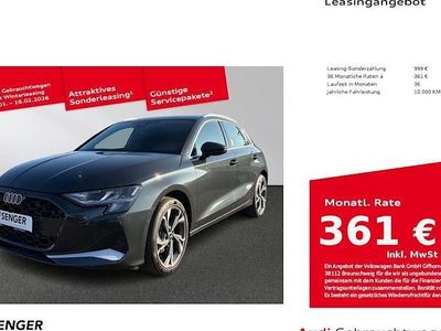 Grau Gebraucht 2025 Audi A3 Advanced Limousine | 34.880 € (Guter Preis)