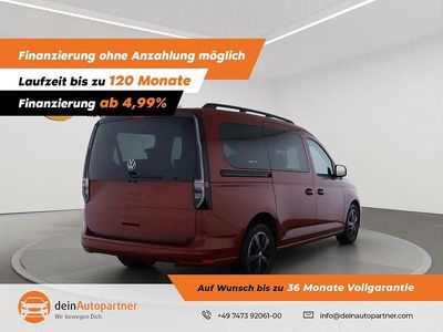 Second-hand VW Caddy Maxi Edition 122 CP (89 kW) 2025 Roșu Monovolum