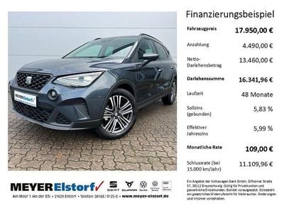 Gebraucht Seat Arona Style 110 PS (80 kW) 2023 Grau SUV