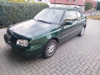 Gebraucht VW Golf Cabriolet 116 PS (85 kW) 1998 Grün Cabrio