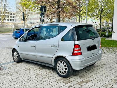 Gebraucht Mercedes A160 2003 Silber Kleinwagen