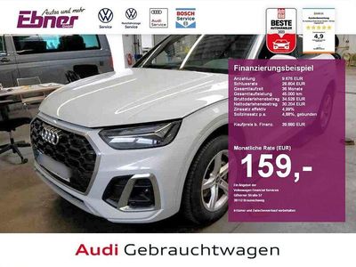 Gebraucht Audi Q5 S-Line 204 PS (150 kW) 2023 Gletscherweiß metallic SUV
