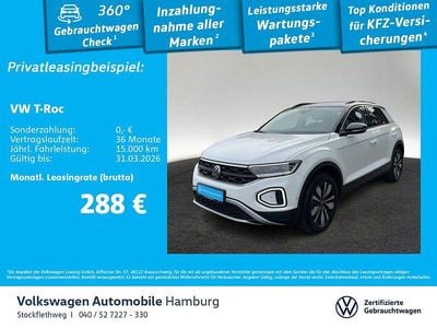 Weiß Gebraucht 2025 VW T-Roc Life SUV | 28.580 € (Guter Preis)