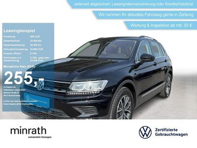 Gebraucht VW Tiguan Comfortline 150 PS (110 kW) 2020 Schwarz SUV