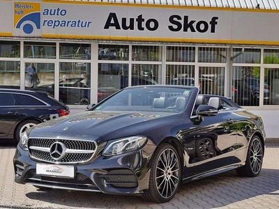 Usata Mercedes E300 AMG line 245 CV (180 kW) 2018 Nero Cabrio